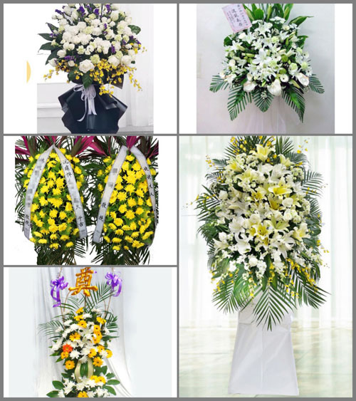 云南大理州漾濞县龙潭乡白事花篮预定
